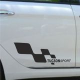 Hyundai Tucson Yan kapı Sport Oto Sticker Sağ Sol 2 Adet