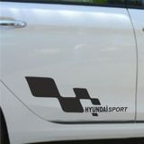 Hyundai Yan kapı Çamurluk Sport Oto Sticker Sağ Sol 2 Adet