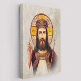 Hz İsa Kilise Hediyesi Jesus Christ Dekoratif Kanvas Tablo, Duvar Dekoru 6387