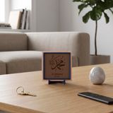 Hz. Muhammed (S.A.V.) Yazılı Modern Dekoratif Obje, Ev Ofis İçin Anlamlı Masaüstü Aksesuarı 10x10 cm