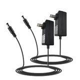 HZHFCB 2 Paket 24V 2A 48W Güç Kaynağı Adaptörü 100~240V AC - DC 24Volt 2000 MA Dönüştürücü Dönüştürücü 5,5x2,5 mm DC Uçlu 5050 3528 LED Şerit 3D Yazıcı CCTV Güvenlik Sistemi LCD Monitör