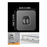 HZL HOME 4 Adet Güçlü Yapışkanlı Banyo Fayans Askısı Pratik Delme Gerektirmeyen Askı
