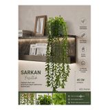 HZL HOME 45 cm Yapay Sarkan Yeşillik - Dekoratif Canlı Görünümlü Sarmaşık Yapay Çiçek