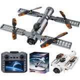 Hzl Store Ae22 GPS Destekli HD Kameralı Katlanabilir Drone Brushless Motor - Wi-Fi Canlı Görüntü 360 Dönüşlü