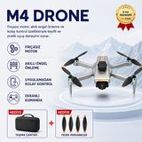 Hzl Store M4 Aerial Engel Tanıma Sensörlü Katlanabilir Drone