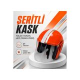HZN MOTOR Turuncu Yarım Kask Motosiklet Kaskı Scooter Motor Bisiklet Kaskı Açık Model
