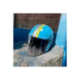 HZN MOTOR Yarım Kask - Açık Kask-Motosiklet Kaskı Beden Ölçümü 59/60 cm