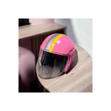 HZN MOTOR Yarım Model Kask - Açık Kask,Motosiklet Kaskı Beden ölçümü 59/60 cm