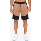 Hzr Wear Erkek Beli Lastikli Ipli Cepli Penye Kumaş Pamuklu Regular Fit Şort - Siyah