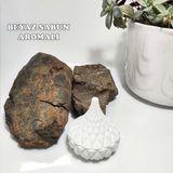 Hzse Dekoratif Doğal Beyaz Sabun, Çilek, Limon Aromalı Mum, Kokulu Mum