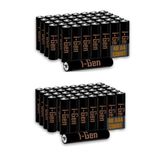 I- A173 Ultra Alkalin 40'lı LR03 1.5V AAA İnce Kalem Pil + 40'lı LR6 1.5V Kalem Pi