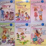 I Can Read Fancy Nancy - 6 Book Set (Too Many Tutus, Fancy Day in Room 1-A, The 100th Day of School, Hair Dos and Hair Dont's, Fancy Nancy an d the Too Loose Tooth, Fancy Nancy and the Mean Girl)