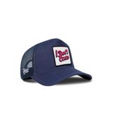 I Don t Care Logolu Cordura Lacivert Trucker Şapka