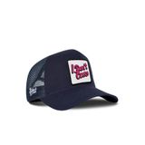 I Don t Care Logolu Lacivert Trucker Şapka