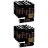 I-Gen A175 Ultra Alkalin 24'lü Paket LR03 1.5V Aaa Ince Kalem Pil + 24'lü Paket Lr6 1.5V Aa Kalem Pil