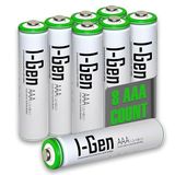 I-Gen B140 8 Adet Aaa 650 Mah Şarj Edilebilir İnce Kalem Pil 1.2V Ni-Mh Şarjlı Pil