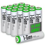 I-Gen Batteries 16 Adet 900 Mah AAA Şarj Edilebilir İnce Kalem Pil, Yüksek Kapasite 1.2V Nİ-MH