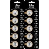 I-Gen Batteries CR1620 Lityum Düğme Pil 3V 1620 - 10 Adet