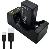 I-Gen Batteries D915 2'li AA/AAA/9V Pil Şarj Aleti + 1 Adet 9V Pro 250 Mah 1.2V Ni-Mh Şarjlı 9V Pilli Set