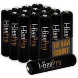 I-Gen Batteries I-Gen Pro P134 16 Adet AAA 1100 mAh Şarj Edilebilir İnce Kalem Pil 1.2V Ni-MH Şarjlı Pil