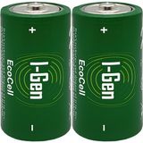 I-Gen Batteries R20 Ecocell D Boy Pil 1.5V Büyük Boy Pil - 2 Adet