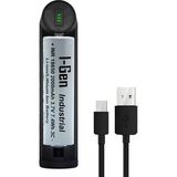 I-Gen G101 Akıllı Pil Şarj Aleti + 18650 2000mAh 3.7V Li-ion Pil Seti | Type-C Giriş | Güvenli Şarj