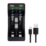 I Gen G211 2'li AA/AAA/9V Pil Şarj Aleti + 2 Adet Aaa Pro 1100 Mah 1.2V Ni-Mh Ince Şarjlı Kalem Pill