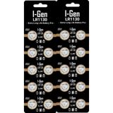 I-Gen Lr1130 (Ag10) 20'Li Paket Özel Alkalın Düğme Pil