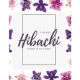 I Heart Hibachi Theme Lined Notebook: Sketchbook Diary Notes - 100 Pages, Large Journal 8.5 x 11 Inches