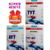 I.l.k Yayınları Mavi Seri Tyt Türkçe- Ayt Matematik- Tyt-Ayt Geometri Soru Bankası ( 3 Kitap Set Sürpriz Hediyeli)