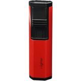 I-Lighter 2 Torch Jet Alev Puro Çakmağı Metal Kırmızı