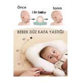 i lin baby Ayarlanabilir Düz Kafa Yastığı, Bebek Yastığı, Düz Kafa Sendromu, Kafa Yastığı , Yıkanabilen Kumaş