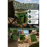 i lin baby Kamp Sandalyesi Yan Organizeri Çok Amaçlı Cepli Düzenleyici Çanta Telefon Termos Gözlük Tutucu Piknik Plaj Doğa Outdoor
