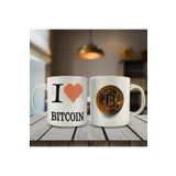 I love Bitcoin Baskılı Kupa Bardak