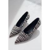 I Love Shoes Molven Stiletto Gri Tay Tüyü