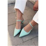 I Love Shoes Torev Yeşil Mat Deri Kadın Stiletto
