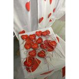I Love You Baskılı Kalpli Sosyete Şekeri 20 Adet Lolipop 14 Şubat Sevgili Hediye