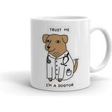 I M A Dogtor Baskılı Kupa - Beyaz - 300 cc