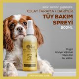 I Pet Natural Care Kedi Köpek Tüy Parlatıcı ve Kolay Tarama Spreyi 200 ml – Dış Etkenlere Karşı Koruma