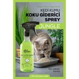 I PET NATURAL CARE Kedi Kumu Koku Giderici, Jungle 500 ml | Koku Hapseden Doğal Ferahlık Spreyi