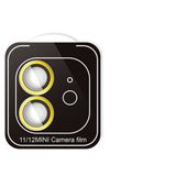 İ She iPhone 12 Mini Safir Kamera Lens Koruyucu Parmak İzi Önleyici Cl-11 - Gold