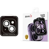 İ She iPhone 15 Safir Kamera Lens Koruyucu Parmak İzi Önleyici Cl-11 - Silver