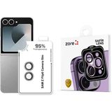 İ She Samsung Galaxy Z Flip 6 Safir Kamera Lens Koruyucu Parmak İzi Önleyici Cl-11 - Silver