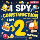I Spy Construction Trucks book for 2 year old boys: Construction site vehicles book for kids & toddler boys | Search, find and count book for toddlers (Gifts for 2 year old boys and girls)