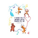I suoni dei 5 animali nella danza del Qi (EducaShiatsu racchiude una serie di libri per bambini tra i quali: il piccolo grande Qi; Il turbo Qi e i Makko-ho';)