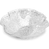 I.V.V Diamente Beyaz Cam Dekoratif Kase 28 cm - Standart
