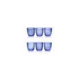 I.V.V Ivv Sıxtıes 6Lı Indıgo Mavi Bardak Seti 31 Cl