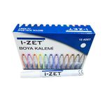 I-Zet Paint Marker Kalem Beyaz 12 Adet