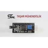I2C Arayüz Modül Kartı 2004 1602 Lcd Ekran Arduino Uyumlu