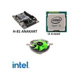 I3 4.Nesil Işlemci/ 1150 Pin Anakart/Cpu Fan Set
